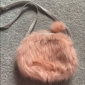 Cute fluffy bag